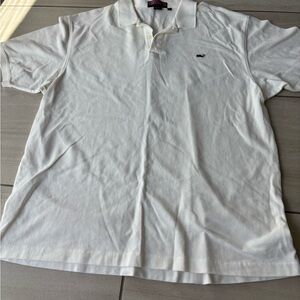 Vineyard Vines White Polo Shirt